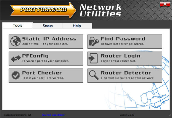 portforward network utilities serial key